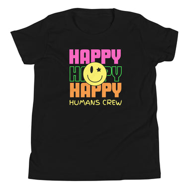 Cool Kids Happy Humans Crew T-Shirt